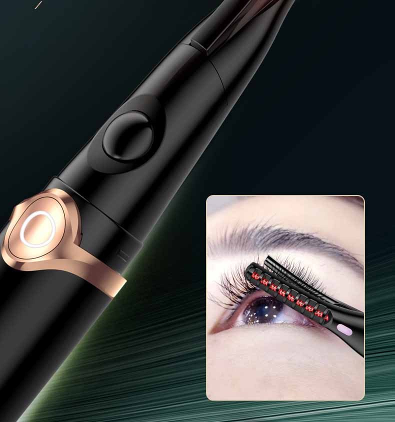 Beheizte Wimpernzange mit Clip